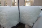 積雪２３cm